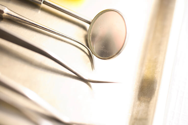 歯周ポケットの計測 歯周ポケットの計測